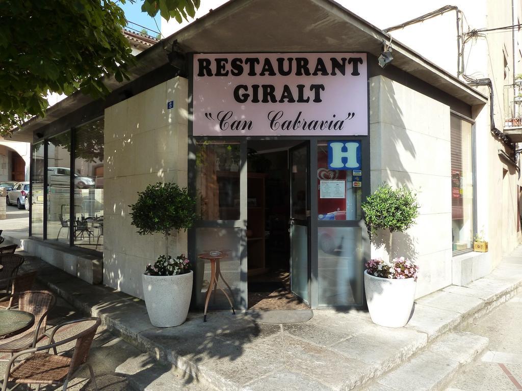 Restaurant Fonda Giralt Hotell Amer Eksteriør bilde